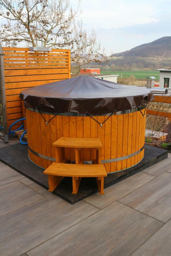 Romantische Ferienwohnung Mit Fantastischem Ausblick, Pool Und Gartensauna Йена Екстериор снимка